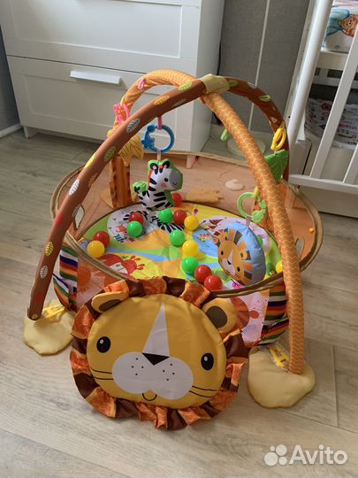 Игровой развивающий коврик 0+