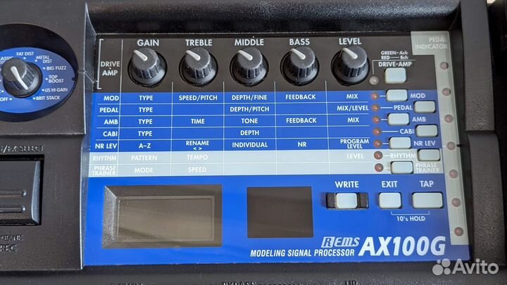 Гитарный процессор эффектов Korg Toneworks AX100G