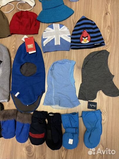 Шапки, шарфы, варежки, краги, подшлемники