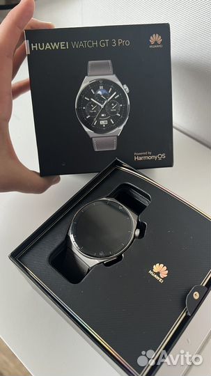 Смарт часы huawei watch gt 3 pro titanium