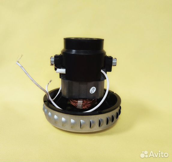 Двигатель пылесоса 1000W (H120мм, D115мм) моющий