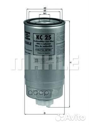 Фильтр топливный knecht KC25 Mahle/Knecht
