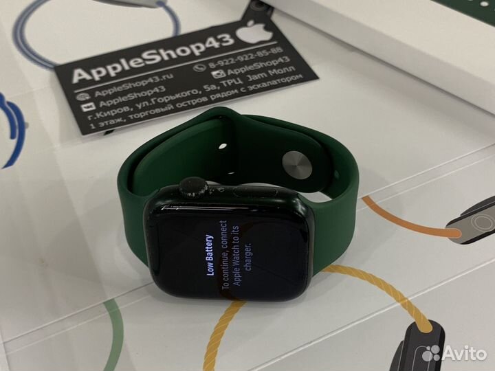 Apple Watch Series 7 45mm Green (924034) рст