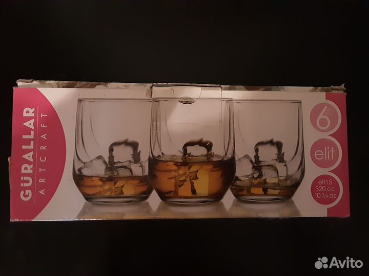 Стаканы для воды/виски Gurallar 6 шт