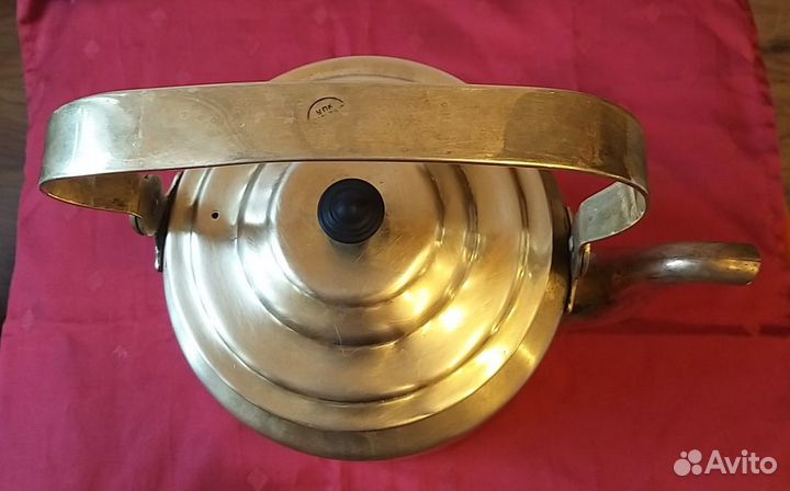 Чайник латунный прошлый век