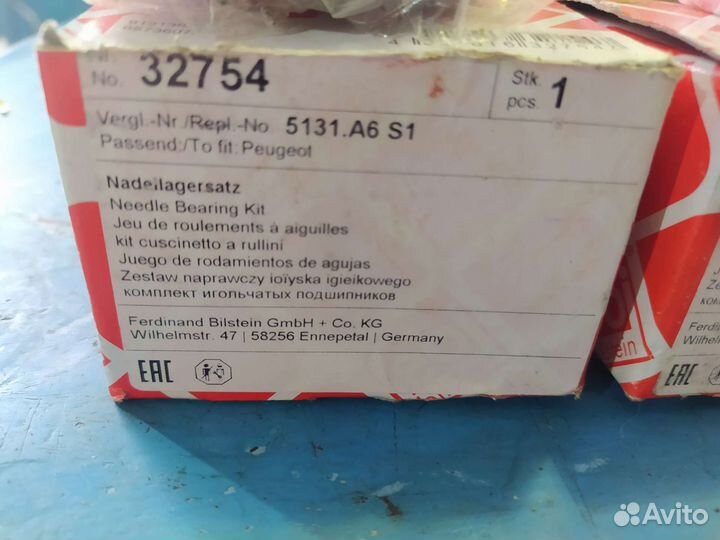 Подшипник peugeot 206