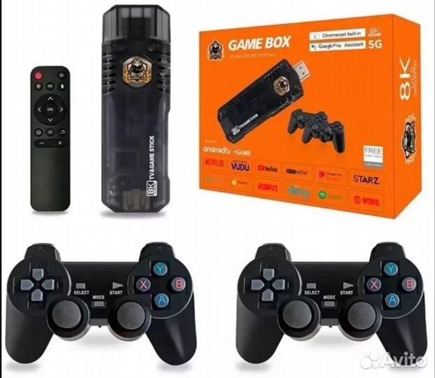 Смарт приставка Android TV+Game Box 8k 5g