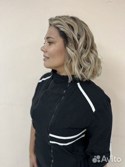 Макияж и локоны в 4 руки