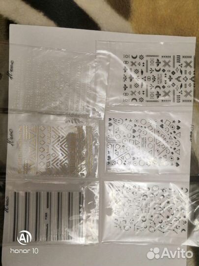 Наклейки. 2D для дизайна ногтей