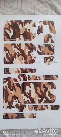 Наклейки на квадрокоптер fimi x8