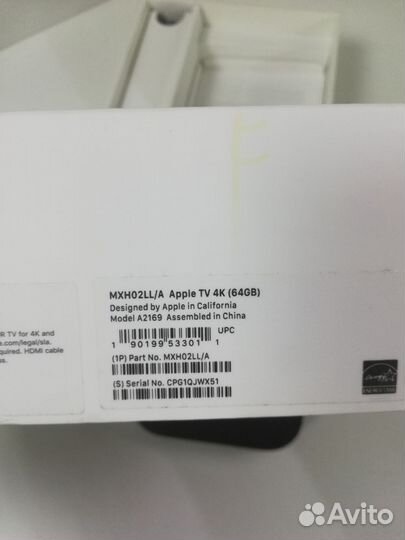 TV-приставка Apple MXH02RS/A TV 4K 2021 64 Гб
