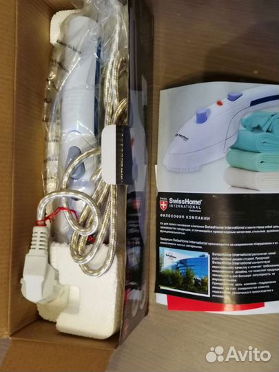 Ручной пароочиститель SwissHome Inlernalional 6602
