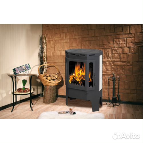 Печь-Камин Бавария Призматик пристен.угловая