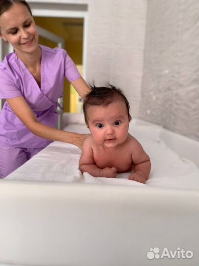 Детский массаж на дому/ Грудничковое плаванье
