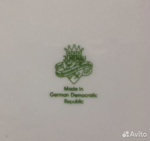 Сервиз фарфор гдр Jlmenau