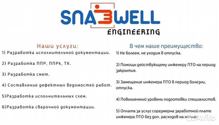 Разработка ппр, исполнительной документации