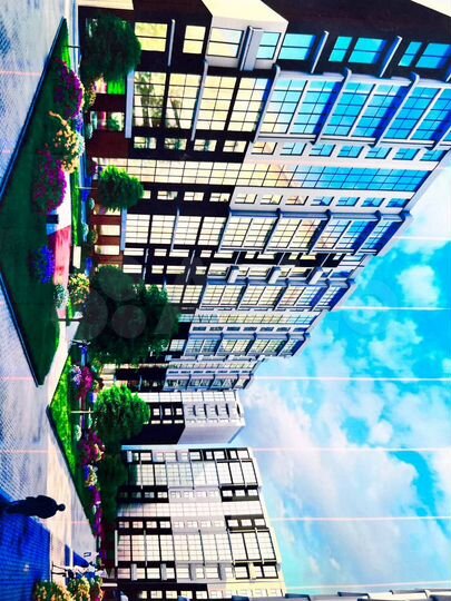 3-к. квартира, 97 м², 2/12 эт.