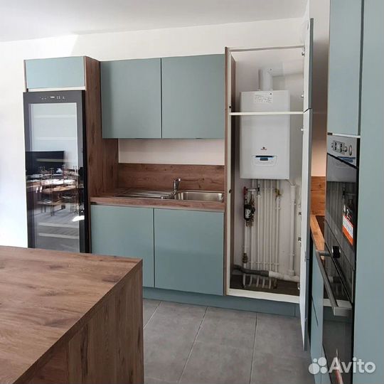 Кухня в стиле лофт