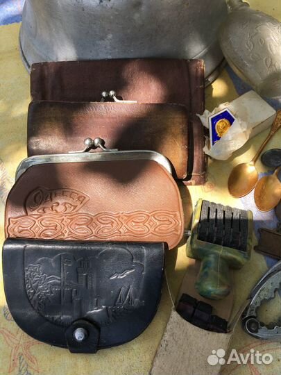 Чайник,кошельки,ложечки СССР