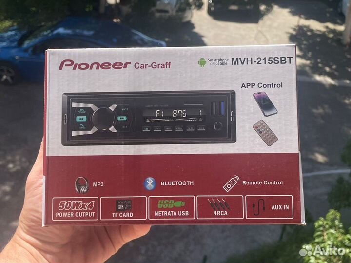 Автомагнитола Pioneer MVH-215SBT