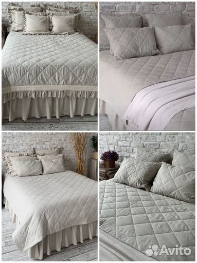 Шторы скатерть салфетки льняные