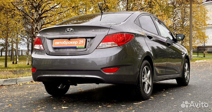 Hyundai Solaris 1.6 МТ, 2013, 89 000 км