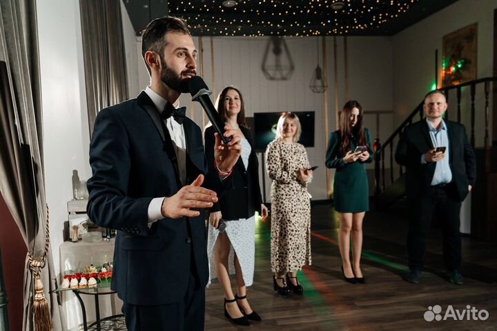 Ведущий и диджей на свадьбу корпаратив юбилей