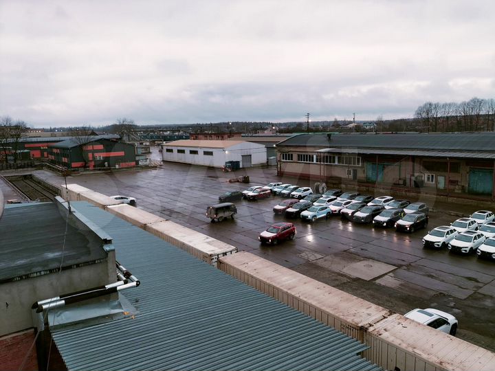 Открытая охр. площадка 13000м², жд тупик, склады