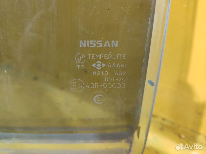 Стекло заднее левое для Nissan Maxima A32