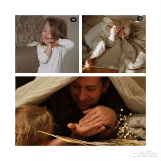 Домашняя семейная фотосессия