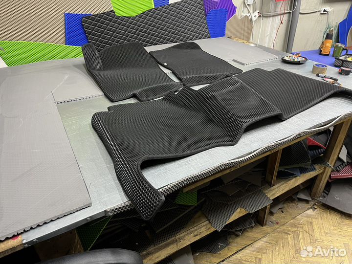 Eva коврики 3D и Ева Эво коврики 3д с бортами