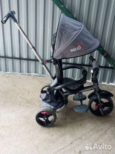 Велосипед детский с ручкой