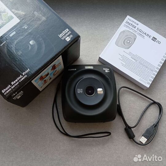 Fujifilm Instax sq 20 black