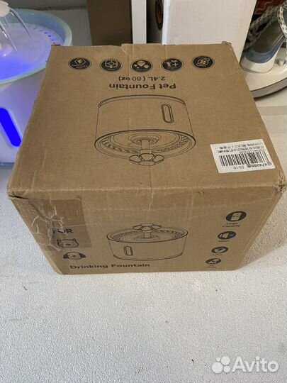 Фонтан поилка для животных