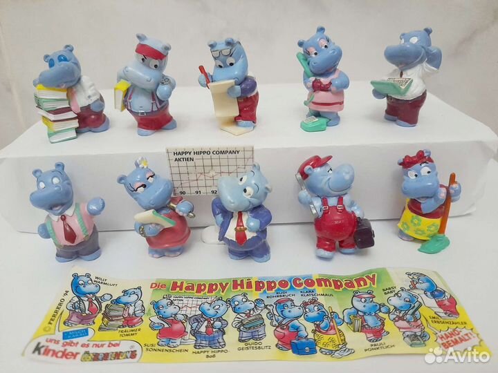 Киндер серии Бегемоты