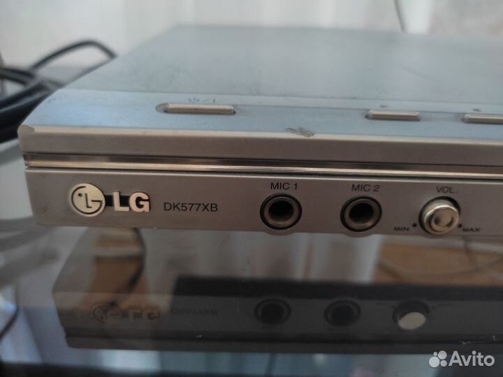 Dvd плеер lg DK577XB+diski