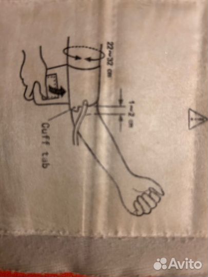 Манжета на тонометр omron