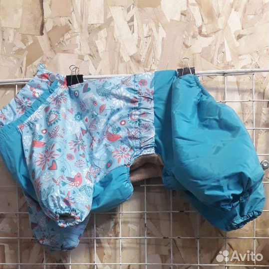 Комбинезон для маленькой собаки зима