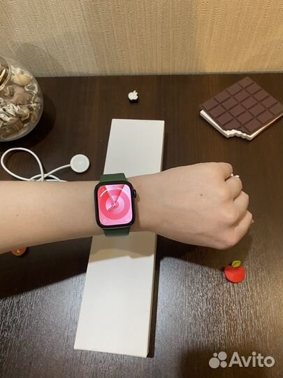 Часы apple watch 7 41 mm akb 100