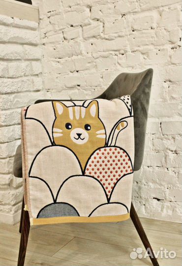 Муслиновое полотенце 70x140