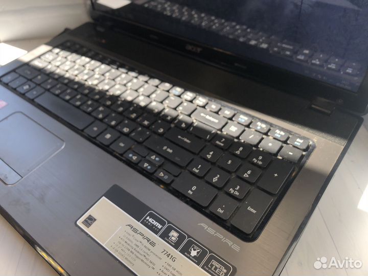 Мощный ноутбук Acer i5/17.3 экран