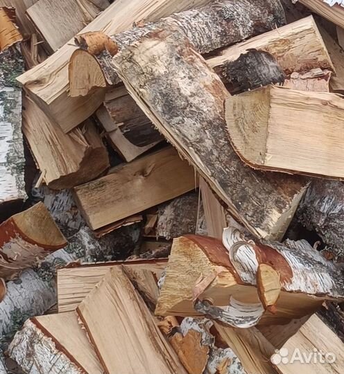 Дрова колотые березовые