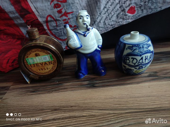 Пустые бутылки из под алкоголя