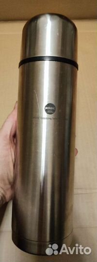 Термос стальной 1л