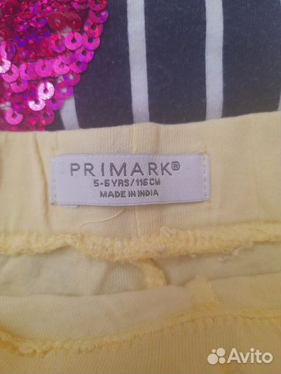 Летние вещи/обувь пакетом на дев 110-116