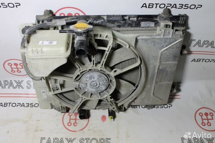 Кассета радиаторов Toyota Yaris 2 SCP90 2SZ-FE 1.3