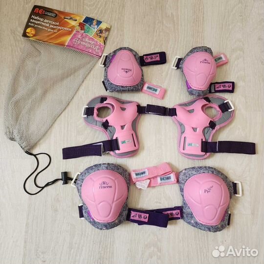 Набор детской защитной экипировки Reaction Disney