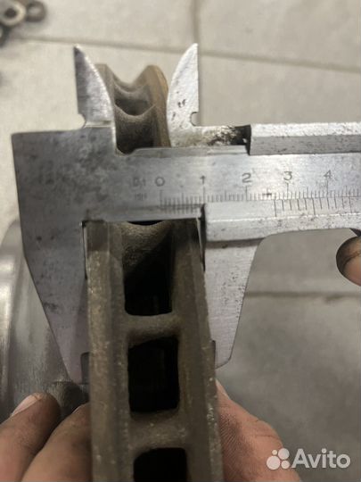 Комплект тормозных дисков на touareg nf