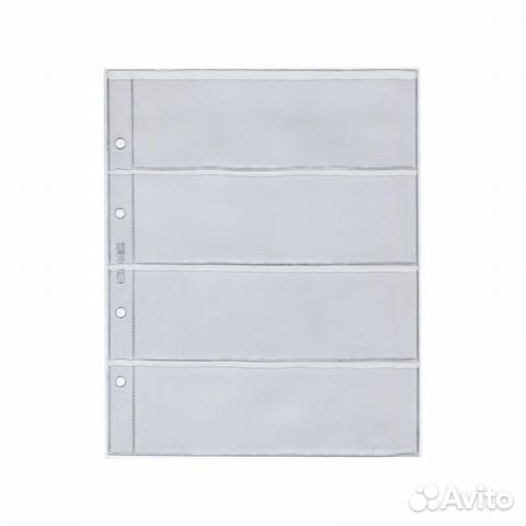 Листы для бон и марок Формат Оптима и Нумис