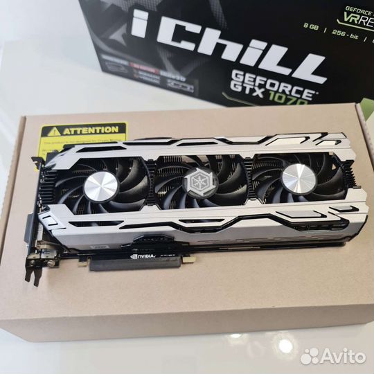 Видеокарта GTX 1070 Inno 3d